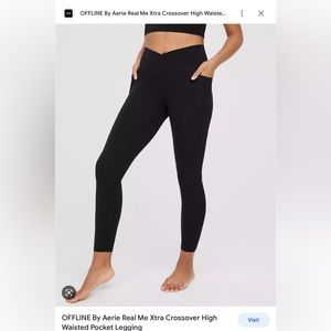 Aerie crossover leggings